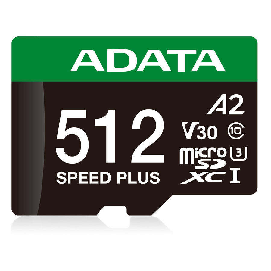 ADATA Speed Plus 512GB microSDXC Card with Adapter