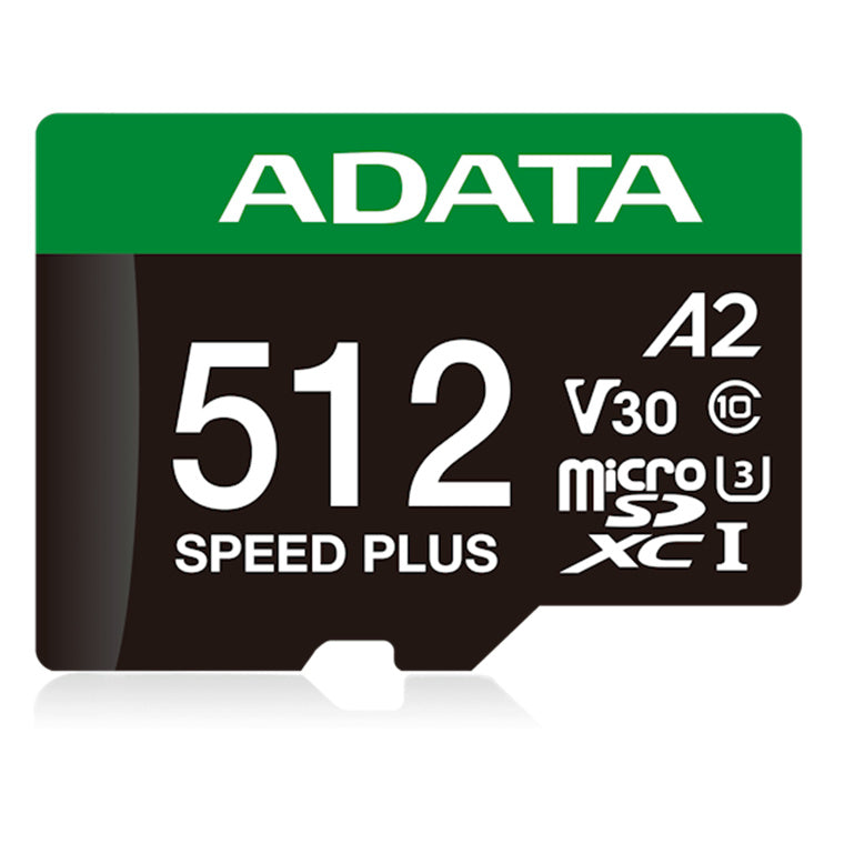 ADATA Speed Plus 512GB microSDXC Card with Adapter