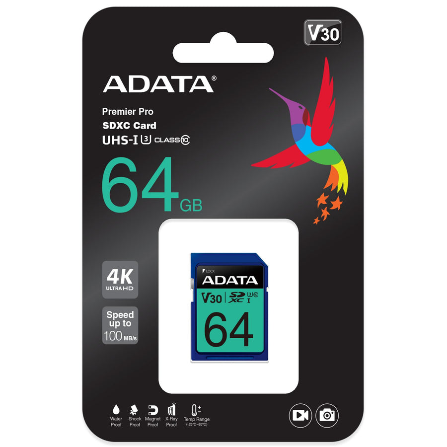 ADATA Premier PRO   SDXC Memory Card - 64GB