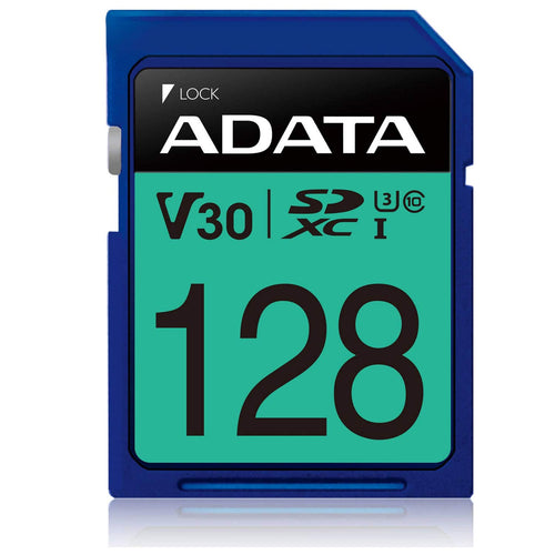 ADATA Premier Pro UHS-I U3 V30 SDXC Card 128GB