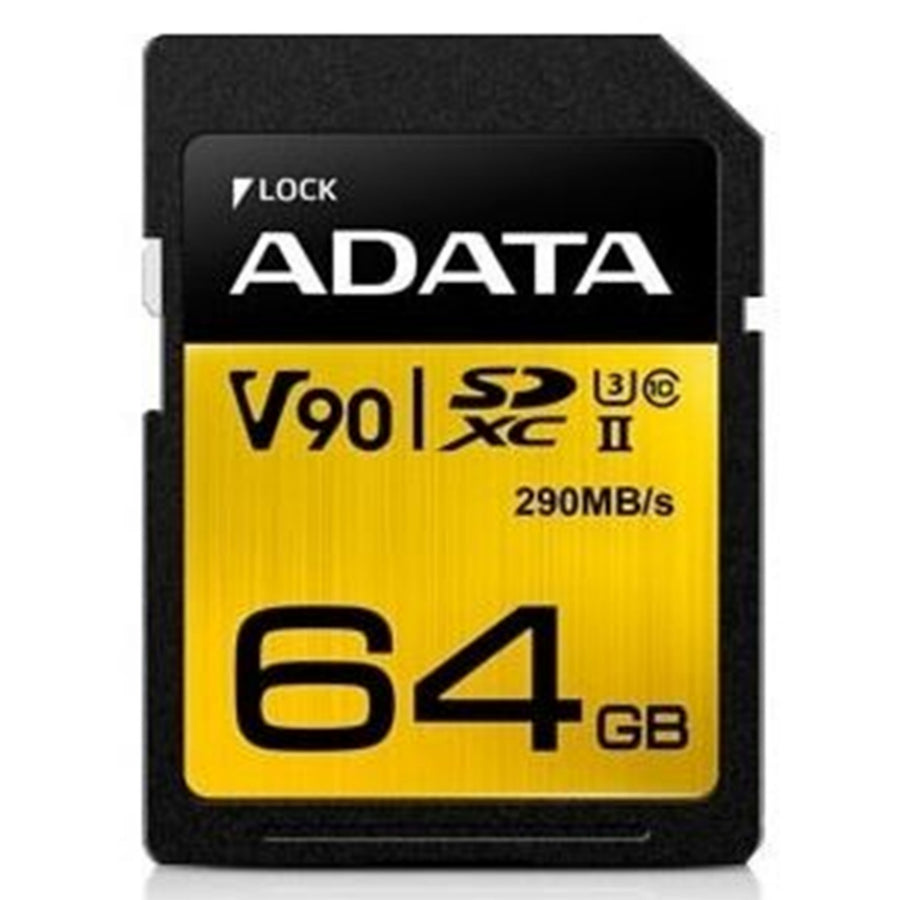 ADATA Premier ONE V90 UHS-II SDXC Card 64GB