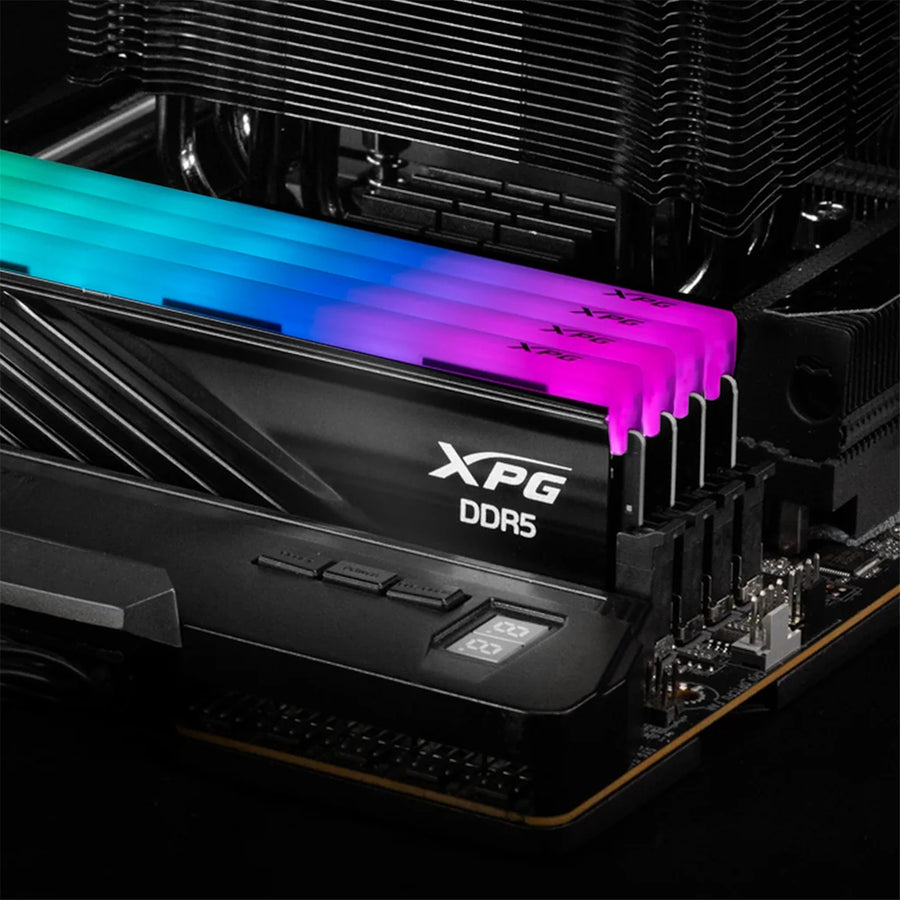 ADATA XPG Lancer Blade RGB 16GB DDR5 6000MT/s Desktop UDIMM RAM - Black