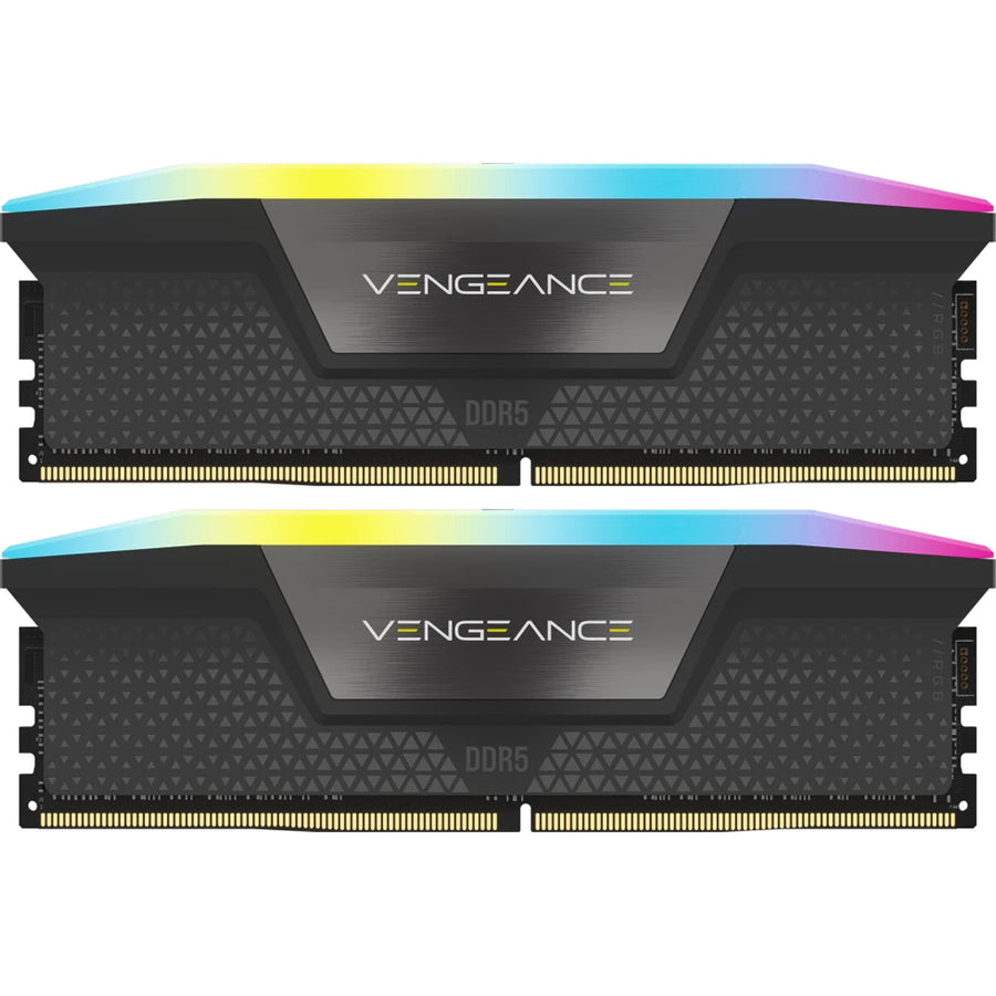 Corsair VENGEANCE RGB 16GB ( 2 X 8GB)  DDR5 5200 for Intel XMP & AMD EXPO Desktop UDIMM RAM Kit