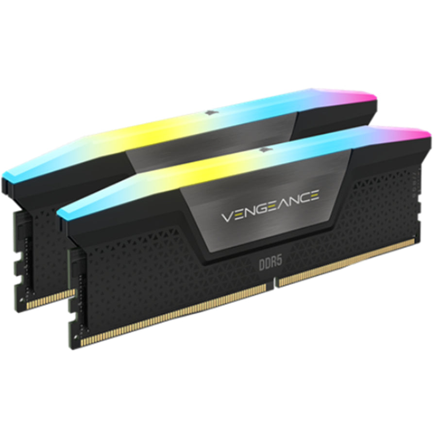 Corsair VENGEANCE RGB 16GB ( 2 X 8GB)  DDR5 5200 for Intel XMP & AMD EXPO Desktop UDIMM RAM Kit