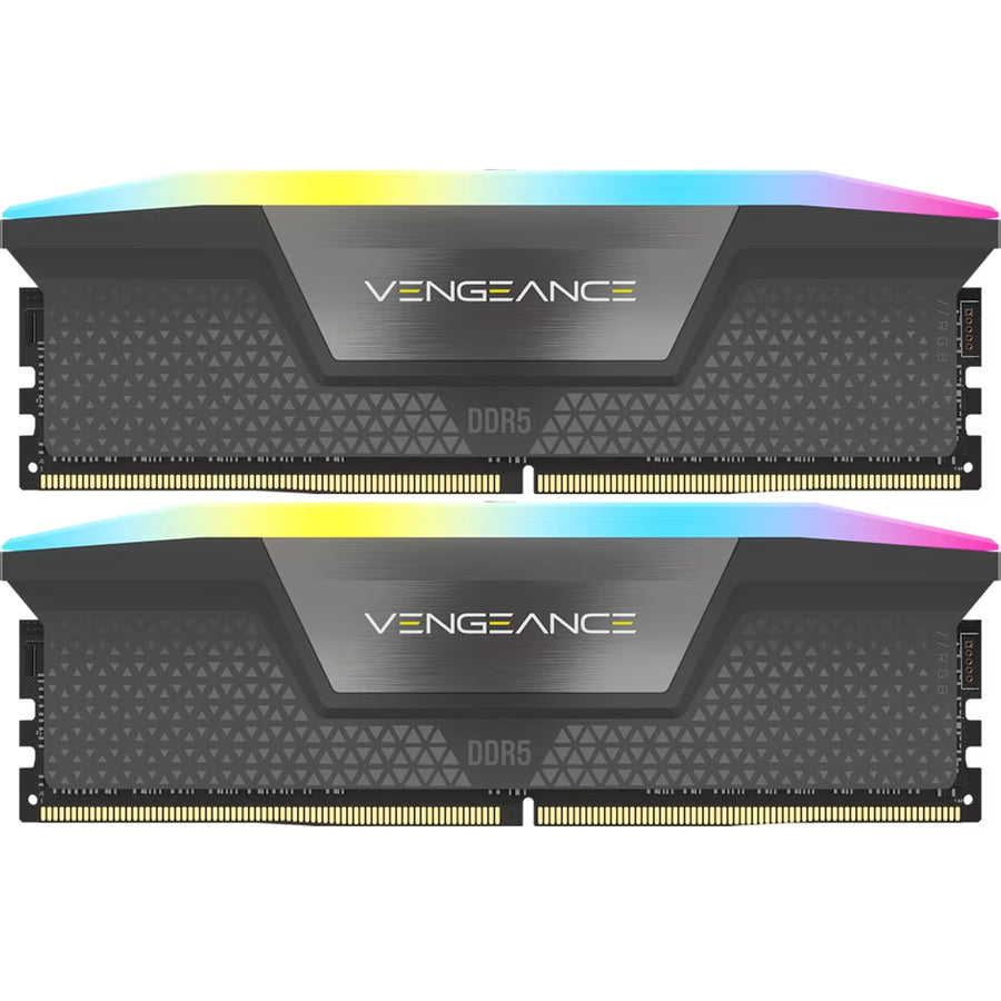 Corsair VENGEANCE RGB 32GB ( 2 X 16GB)  DDR5 6000MT/s for Intel XMP & AMD EXPO Desktop UDIMM RAM Kit