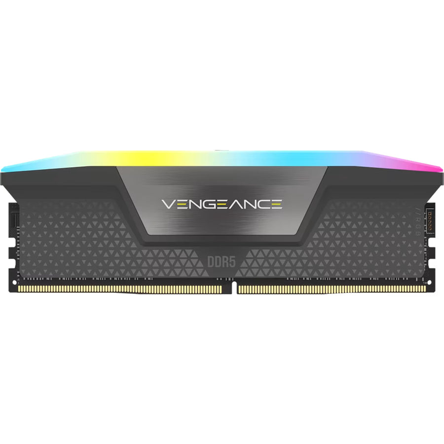 Corsair VENGEANCE RGB 32GB ( 2 X 16GB)  DDR5 6000MT/s for Intel XMP & AMD EXPO Desktop UDIMM RAM Kit