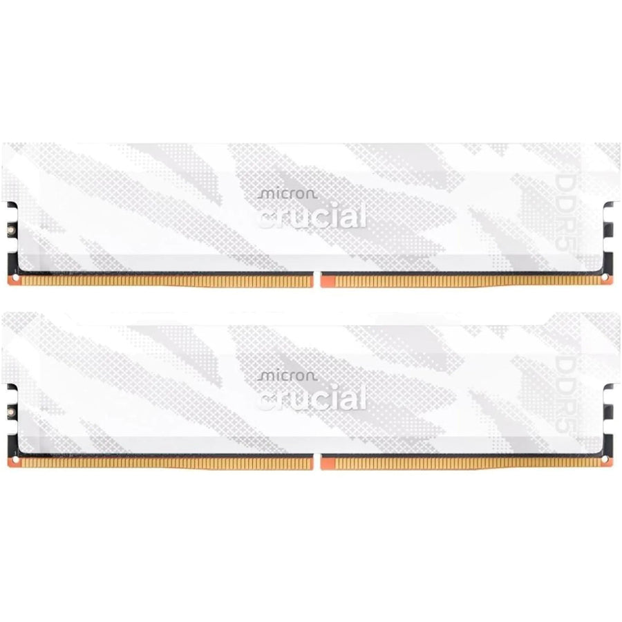 Crucial Pro OC  32GB (2x 16GB) DDR5 6400 Desktop RAM - White