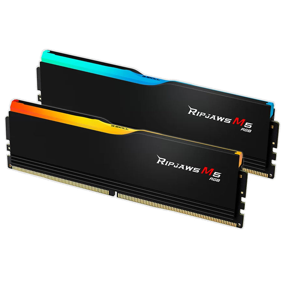 G.SKILL Ripjaws M5 RGB for Intel XMP 32GB 6000MT/s DDR5 Desktop UDIMM RAM Kit - Black