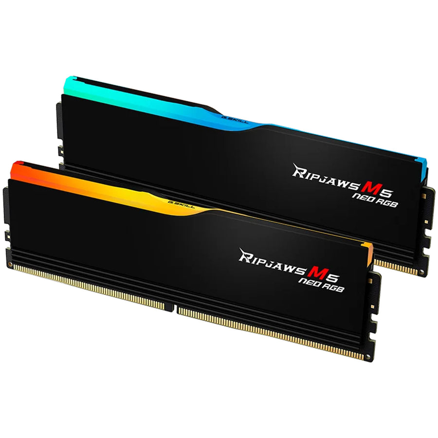G.SKILL Ripjaws M5 Neo RGB EXPO/XMP 64GB 6000MT/s DDR5 Desktop UDIMM RAM Kit - Black