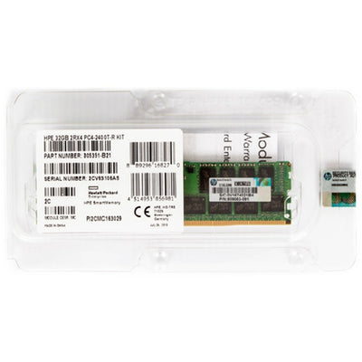 805351-B21 - HP 32Gb PC4-2400T-R ECC REG DR x4 CAS-17 DIMM - Intel v4 - G9