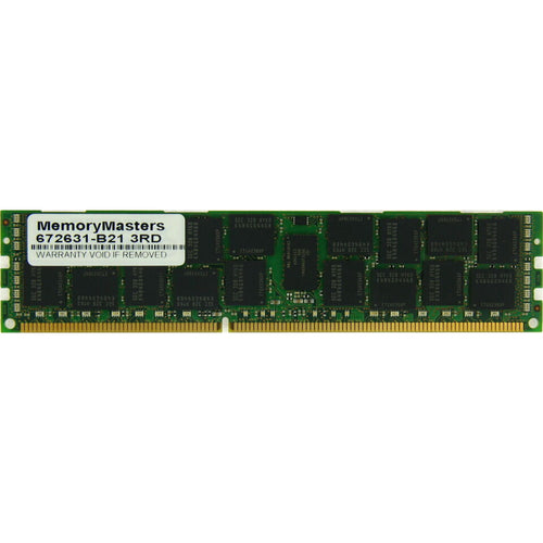 HP 16Gb PC3-12800R 1600Mhz ECC REG DR x4 CAS-11 DIMM - Intel v1 - G8