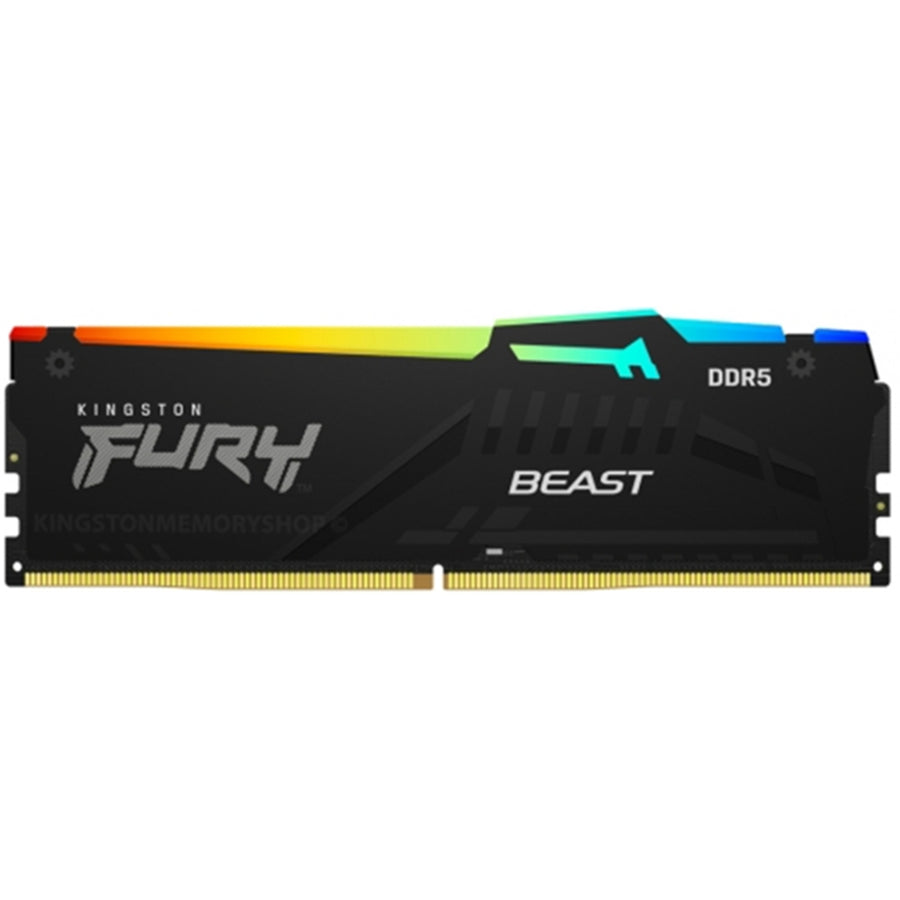 Kingston Fury RGB Beast 16GB DDR5 RGB Desktop UDIMM RAM Kit