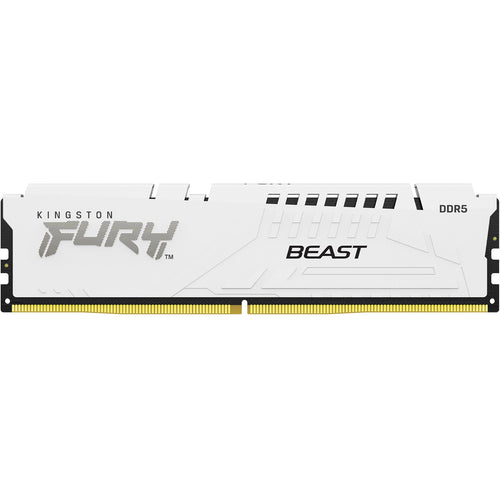 Kingston Fury Beast 16GB DDR5 6400MT/s White Desktop UDIMM RAM