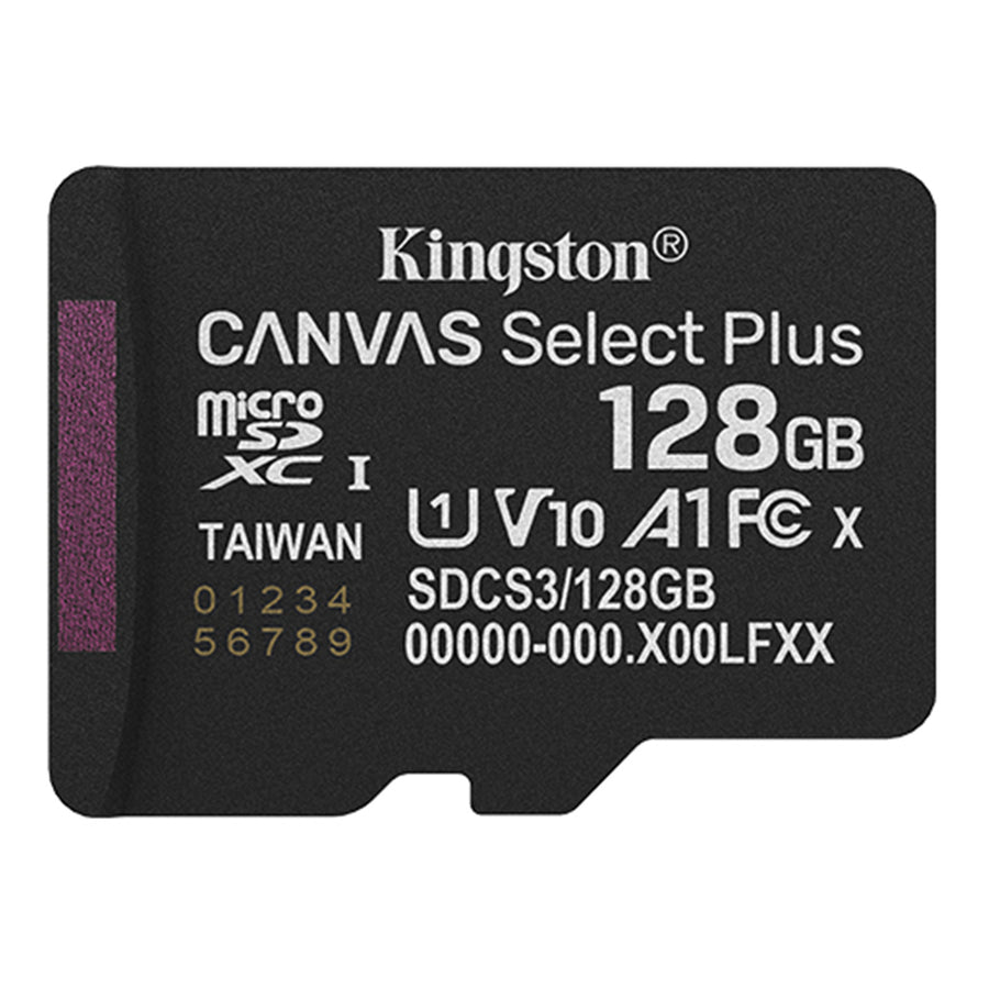 Kingston Canvas Select Plus G3  microSDHC Memory Card - 128GB