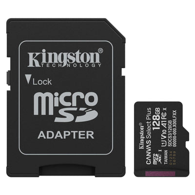 Kingston Canvas Select Plus G3  microSDHC Memory Card - 128GB