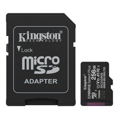 Kingston Canvas Select Plus G3  microSDXC Memory Card - 256GB