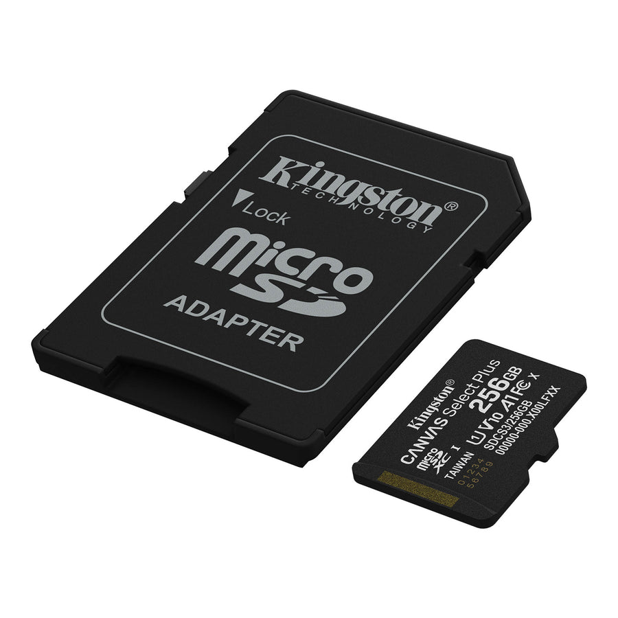 Kingston Canvas Select Plus G3  microSDXC Memory Card - 256GB