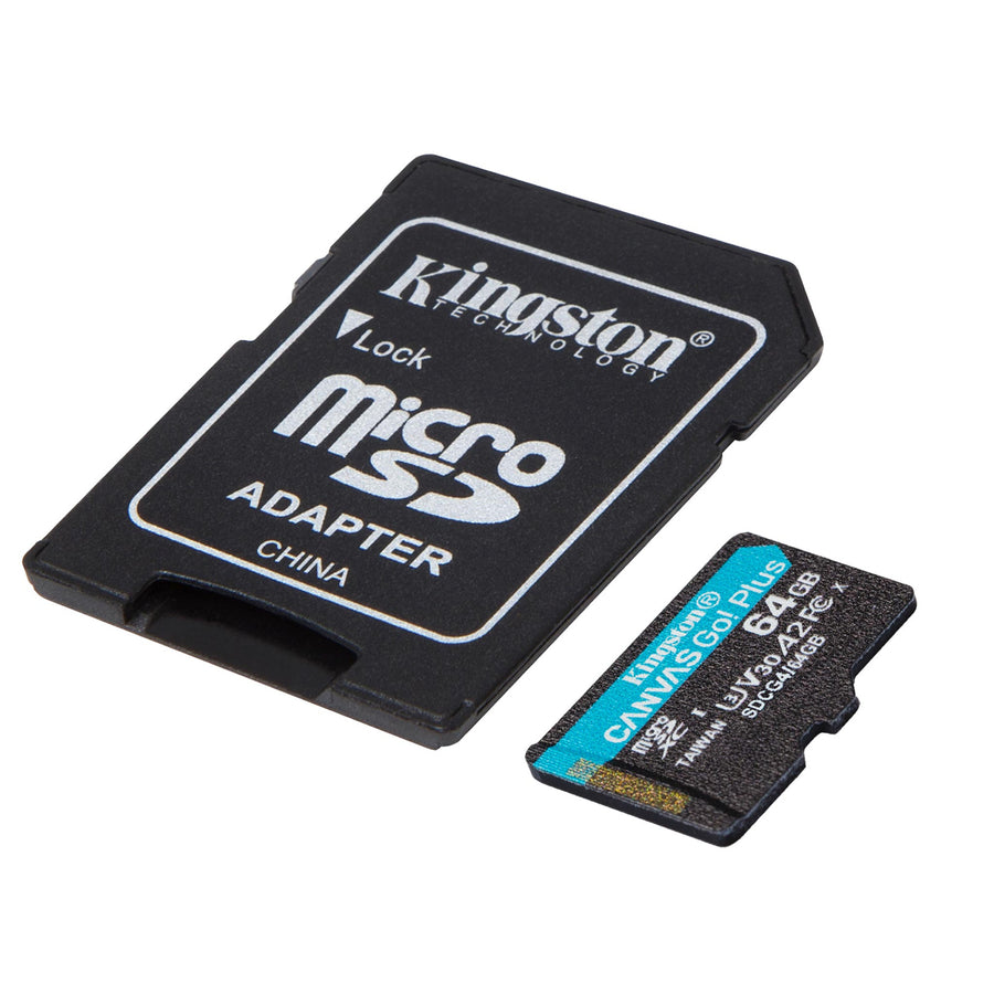 Kingston Canvas Go Plus  microSDXC Memory Card - 64GB
