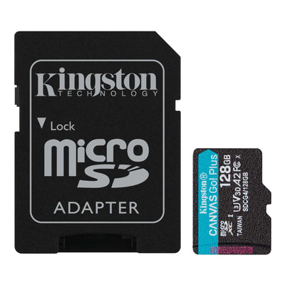 Kingston Canvas Go Plus  microSDXC Memory Card - 128GB