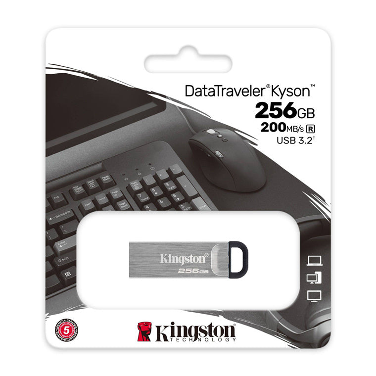 Kingston DataTraveler Kyson  USB Flash Drive - 256GB