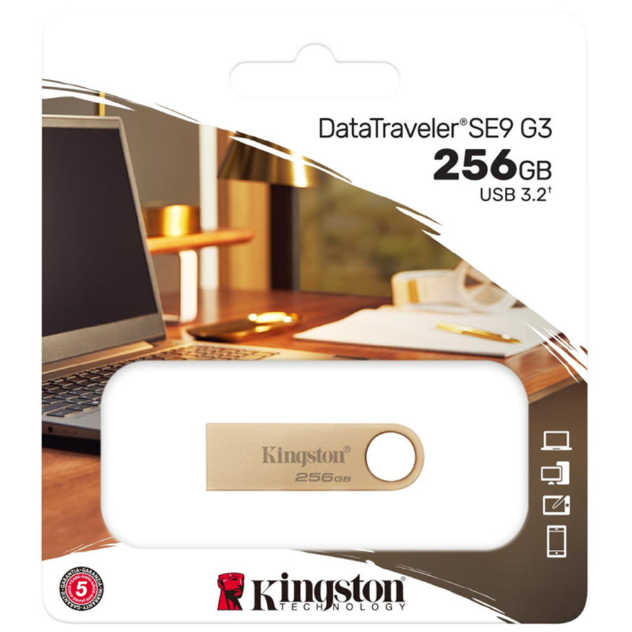 Kingston DataTraveler SE9 G3  USB Flash Drive - 256GB