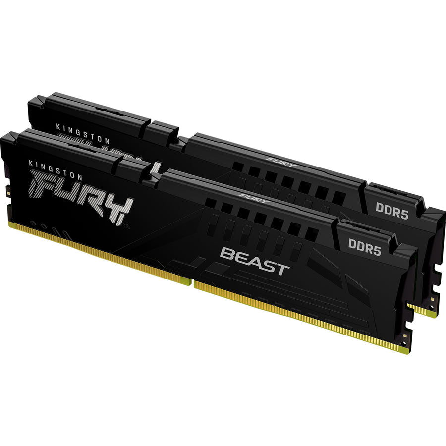Kingston FURY Beast  64GB (2 x 32GB) DDR5 5600Mhz Desktop RAM Kit - Black