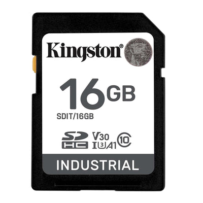 Kingston SDIT/16GB - 16GB SDHC Industrial C10 -40C to 85C U3