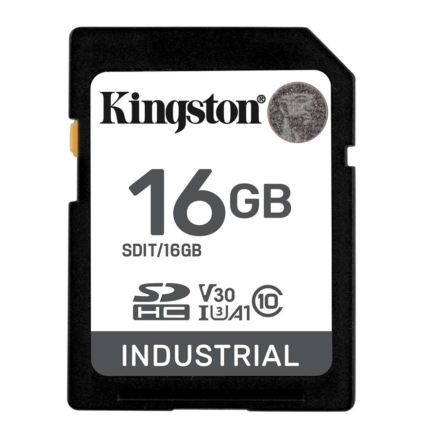 16GB SDHC Industrial C10 -40C to 85C U3