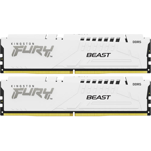 KF560C30BWEK2-32 - KINGSTON FURY BEAST 32GB (2X16GB) DDR5 6000MT/S CL30 WHITE EXPO