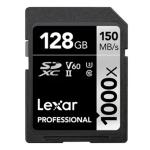 LEX-LSD128CRBAP1000 - Lexar Professional 1000x SDHC/SDXC UHS-II 128CR
