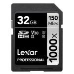 LEX-LSD32GCRBAP1000 - Lexar Professional 1000x SDHC/SDXC UHS-II 32CR