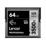 LEX-LC64GCRBAP3500 - Lexar Professional 3500x 64GB CFast Compact Flash 2.0 Card*
