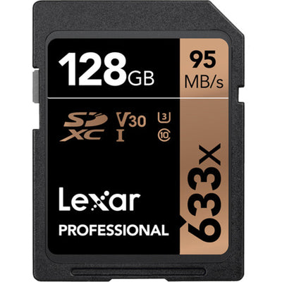 Lexar Professional 633x U1 SDHC / SDXC 128GC
