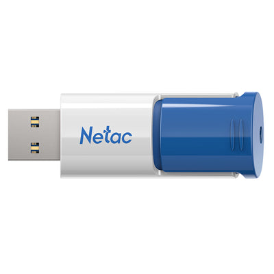 NT03U182N-032G-30BL - Netac U182 USB3 Flash Drive 32GB UFD Retractable Blue/White