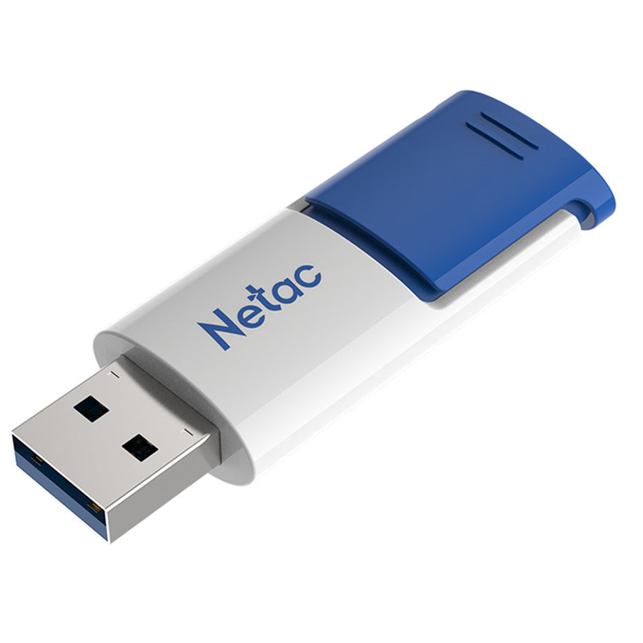 NT03U182N-032G-30BL - Netac U182 USB3 Flash Drive 32GB UFD einziehbar Blau/Weiß