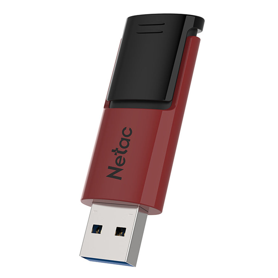 NT03U182N-032G-30RE - Netac U182 USB3 Flash Drive 32GB UFD versenkbar Rot/Schwarz