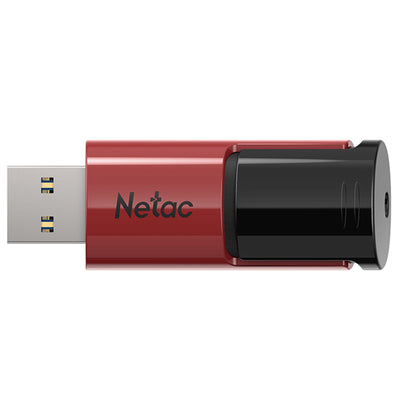 NT03U182N-064G-30RE - Netac U182 USB3 Flash Drive 64GB UFD Retractable Red/Black
