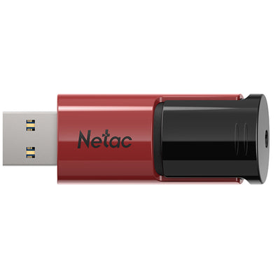 NT03U182N-128G-30RE - Netac U182 USB3 Flash Drive 128GB UFD Retractable Red/Black