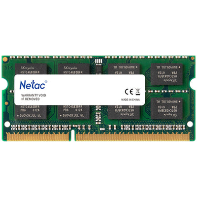NTBSD3N16SP-08 - Netac Basic 8GB DDR3L-1600 C11 SoDIMM Lifetime wty