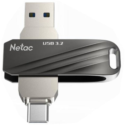 NT03US11C-064G-32BK - Netac US11 USB3.2 + Type-C Dual Flash Drive 64GB UFD