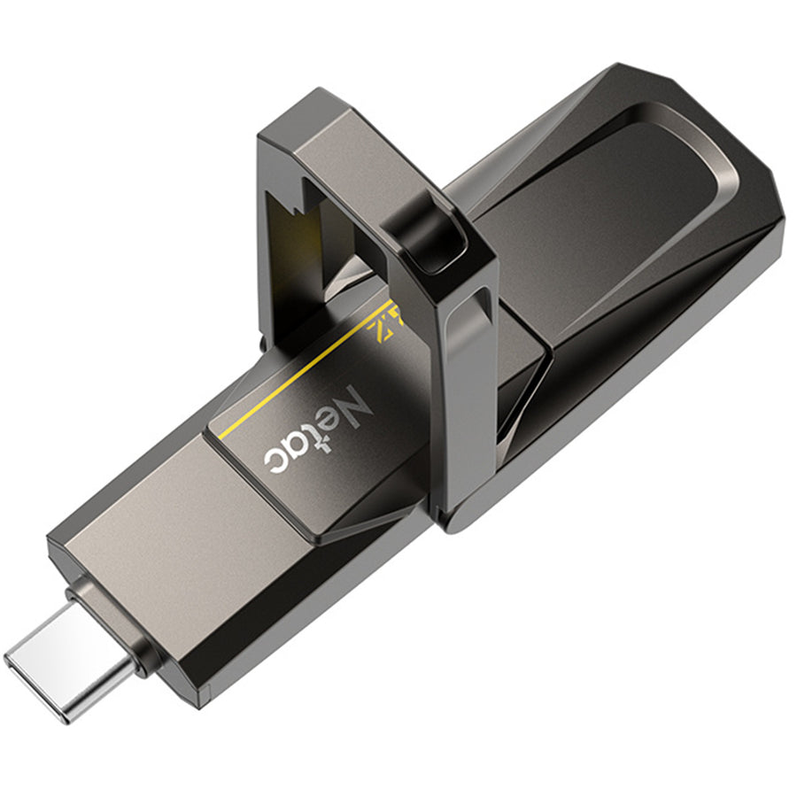 NT03US5C-512G-32TA - Netac US5 USB3.2 Type-A + Type-C External SSD 512GB