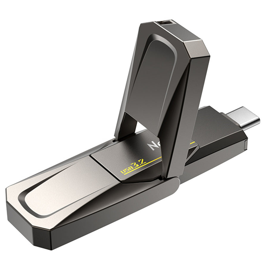 NT03US5C-512G-32TA - Netac US5 USB3.2 Type-A + Type-C External SSD 512GB