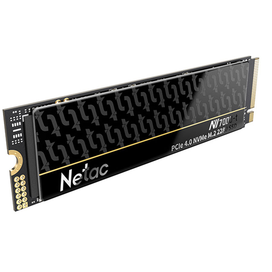 Netac NV7000-T PCIe4x4 M.2 2280 NVMe SSD 1TB 5YR with heatsink