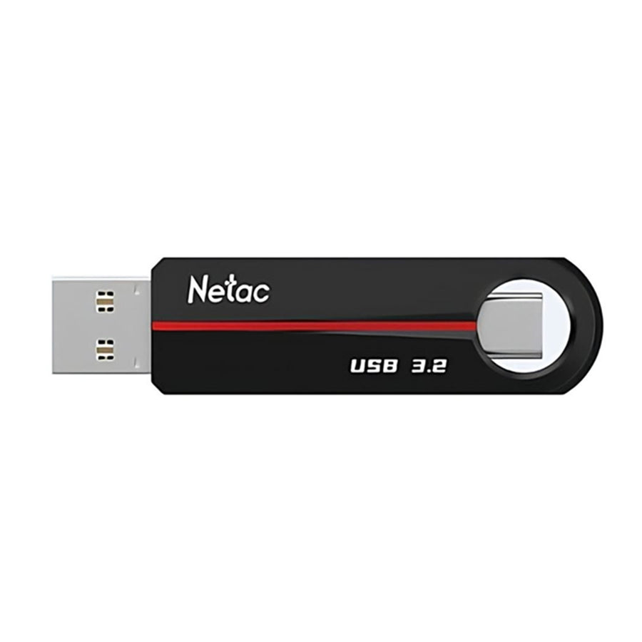 NT03US18C-256G-32BK - Netac US18 USB3.2 + Type-C Dual Flash Drive 256GB UFD
