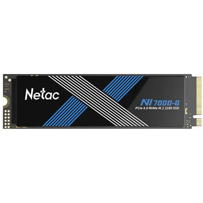 NT01NV7000Q-1T0-E4X - Netac NV7000-Q PCIe4x4 M.2 2280 NVMe SSD 1TB 5YR with heatsink