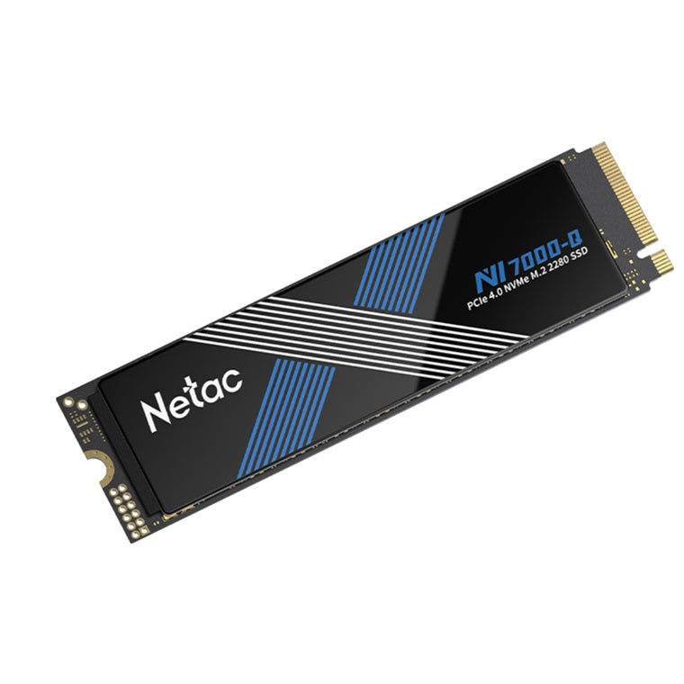 NT01NV7000Q-1T0-E4X - Netac NV7000-Q PCIe4x4 M.2 2280 NVMe SSD 1TB 5YR with heatsink
