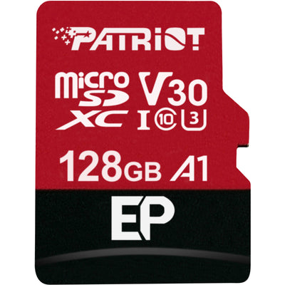 Patriot PEF128GEP31MCX 128GB EP SERIES A /V30 MICROSDXC CARD