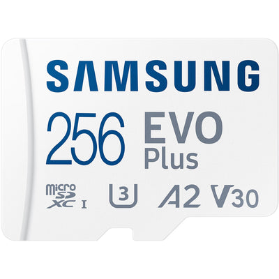 Samsung EVO PLUS  microSDXC Memory Card - 256GB