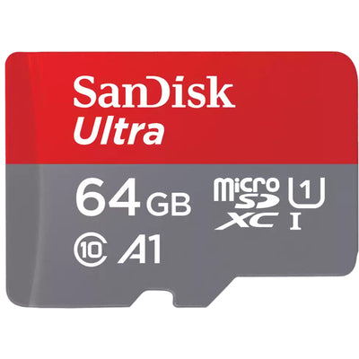 SDSQUAB-064G-GN6MA - SANDISK ULTRA MICROSDHC SQUAB 64GB A1 C10 U1 UHS-I 140MB/S R 4X6 SD ADAPTOR 10Y
