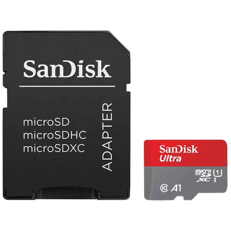 SDSQUAB-064G-GN6MA - SANDISK ULTRA MICROSDHC SQUAB 64GB A1 C10 U1 UHS-I 140MB/S R 4X6 SD ADAPTOR 10Y